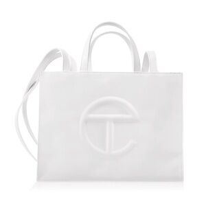 Telfar Medium Shopping Bag - White